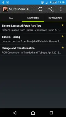 Mufti Menk Audio App android App screenshot 1