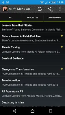 Mufti Menk Audio App android App screenshot 3